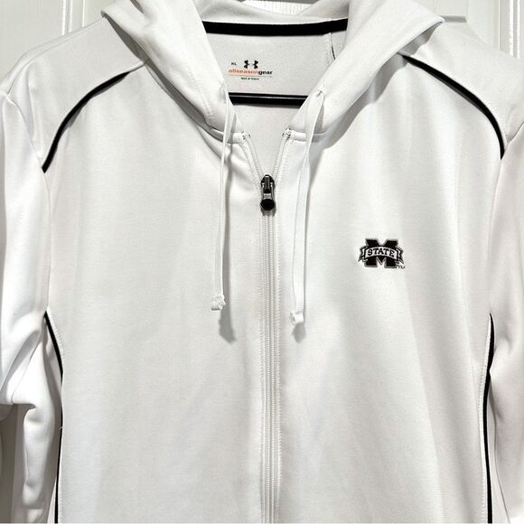 Under Armour zipper hoodie Mississippi State University, XL - Picture 3 of 8